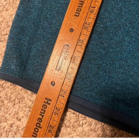 Patagonia Women's Better Sweater SMALL 1/4 Zip Pullover Fleece Jacket Aqua Blue - Picture 3 of 4